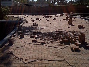 Filed pavers day 3